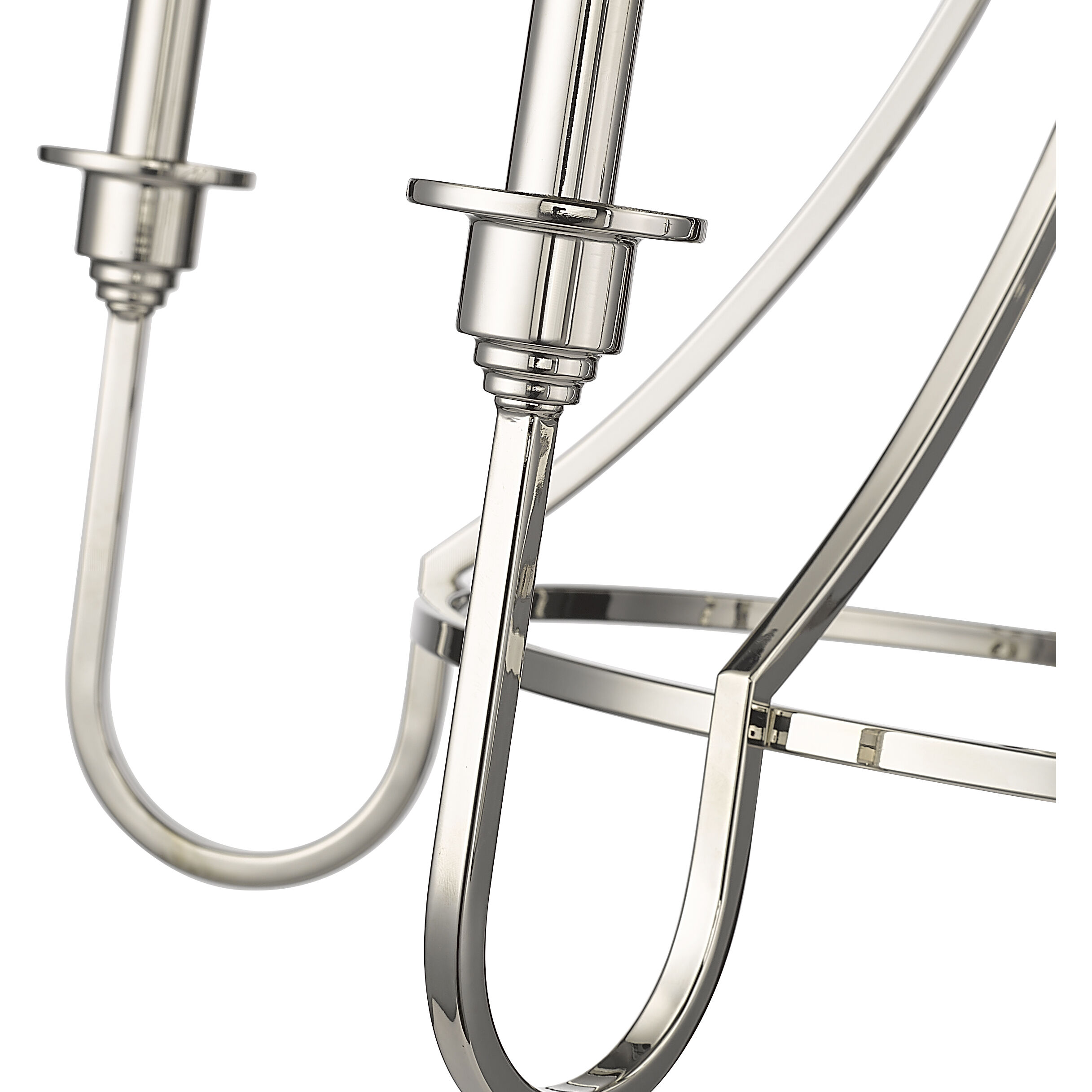 Artemis 5 Light 26 inch Polished Nickel Chandelier Ceiling Light